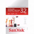 SanDisk 32GB Ultra microSDHC Card, 2 pk.